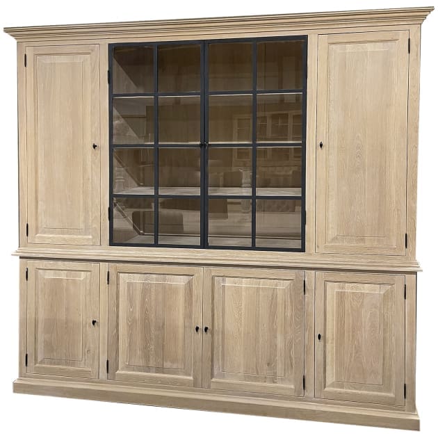 Marcottestyle Interiors Eiken Kast,Eiken Kasten,Eiken Kast Met Smeedijzer,Masieve Eikenkast