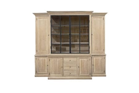 Marcottestyle Interiors Eiken Kast Met Smeedijzer