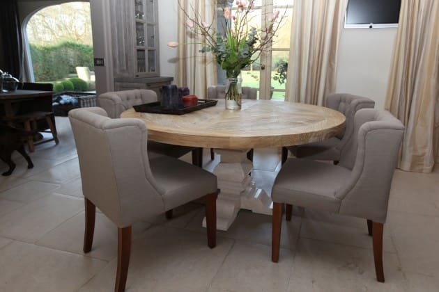 Marcottestyle Interiors Ronde Eettafel