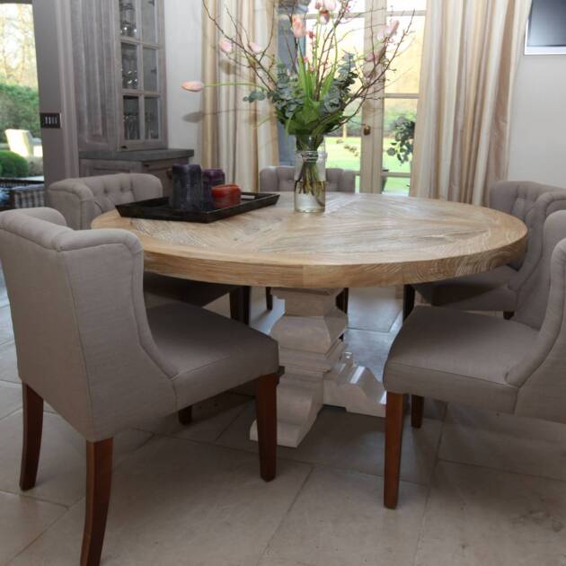 Marcottestyle Interiors Ronde Eettafel