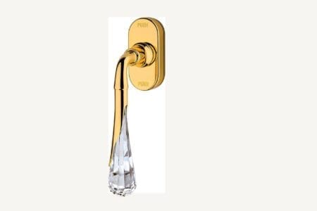 Marcottestyle Interiors Gouden Venstergreep Swarovski