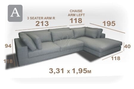 Marcottestyle Interiors Modulaire Sofa Marcottestyle