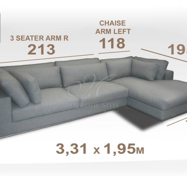 Marcottestyle Interiors Modulaire Sofa Marcottestyle