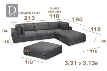 Marcottestyle Interiors Modulaire Sofa Marcottestyle