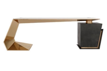 Marcottestyle Interiors Lamborghini Gt President Gold Desk By Marcottestyle