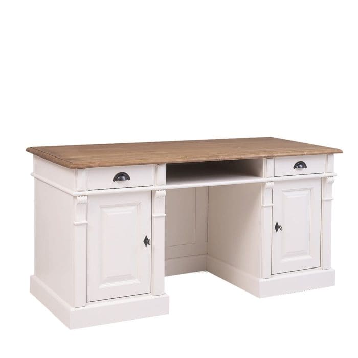 Marcottestyle-bureau-geschilderd-SZ605+top-160x70x78h-a1