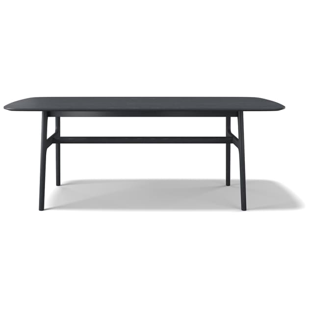 Marcottestyle Interiors Eettafel Baden Zwart,Eettafel Modern,Zwarte Eettafel,Moderne Eettafel,Rechthoekige Eettafel,Duurzame Eetkamertafel,Eettafel Met Houten Onderstel,Eettafel Voor Grote Gezinnen,Luxe Eettafel Zwart,Minimalistische Eettafel,Ruime Eettafel